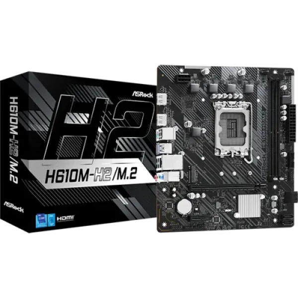 ASROCK H610M-H2/M.2 14th Gen mATX DDR4 Motherboard